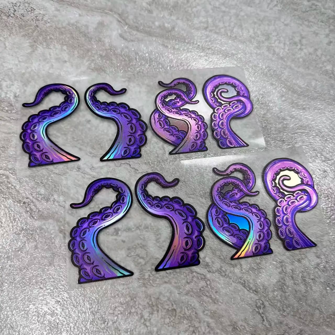 Adesivi a Forma di Tentacolo di Cthulhu | Adesivi Impermeabili e Antigraffio per Laptop, Cover per Telefono, Tazze e Caschi da Moto