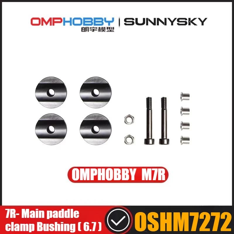 Ricambi per Elicottero RC OMPHOBBY M7R 7R- Boccola di Fissaggio della Pala Principale (6.7) OSHM7272