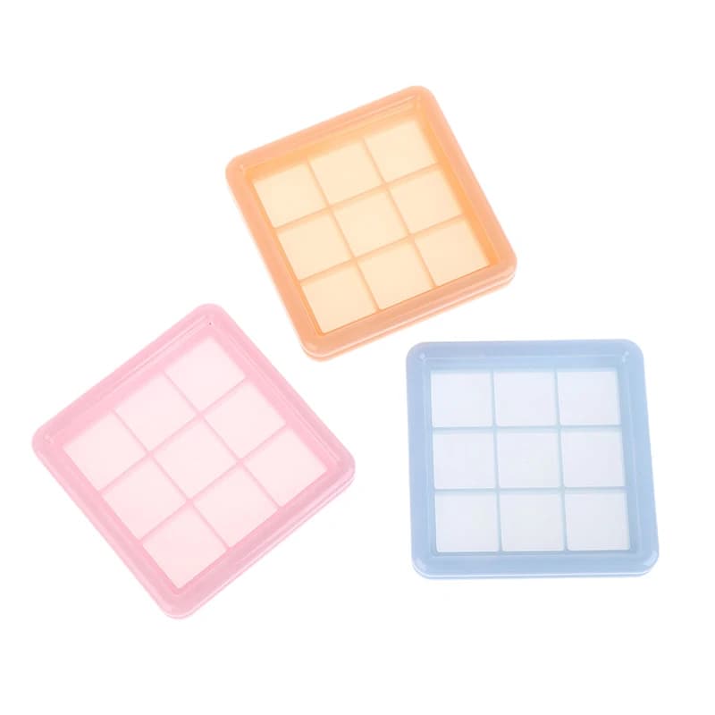 Nuova palette vuota per ombretti a 9 scomparti, contenitore per trucco occhi per donne, ragazze, principianti, strumento fai da te per ombretti
