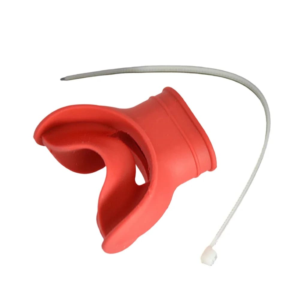Boccaglio per snorkel realizzato in silicone raffinato per prestazioni costanti in ambienti acquatici salati e d'acqua dolce