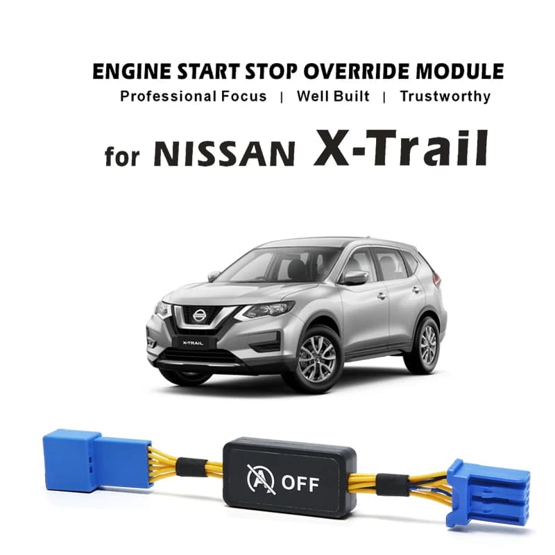 For Nissan X-Trail Rogue T32 2013-2020 Auto Smart Auto Arresto Canceller Automatic Starting Motor Elimination Device Disable Spina