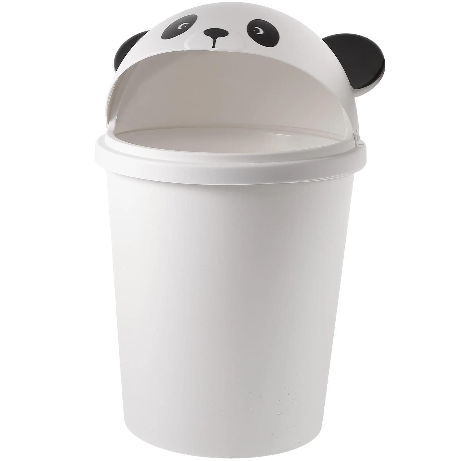 Panda cestino piccolo con coperchio contenitore riutilizzabile in plastica miglior bagno per cacca di cane all'aperto