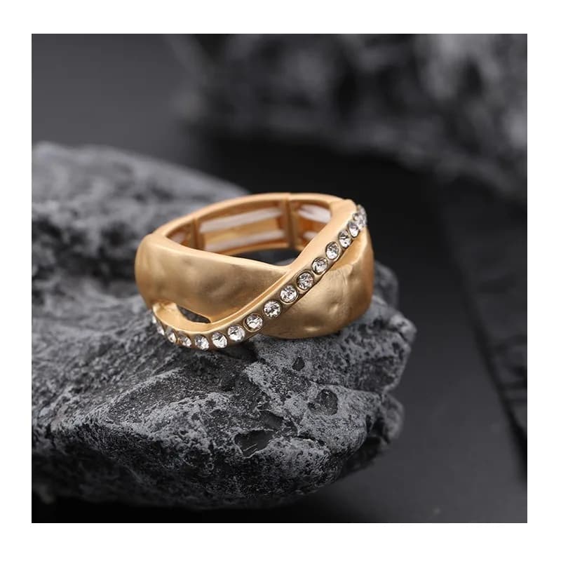 Nuovo Anello Versatile alla Moda, Gioiello in Metallo di Tendenza per Donne
