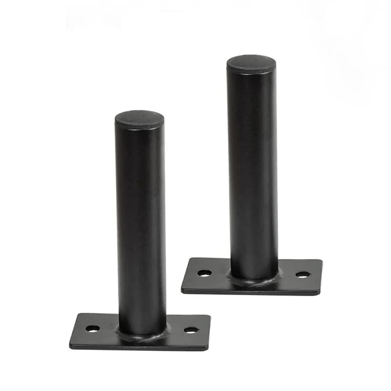 1 pair of wall mounted weight plates, steel, fitness, with metal handlebar plate, for home gym, 2 inch weight plate