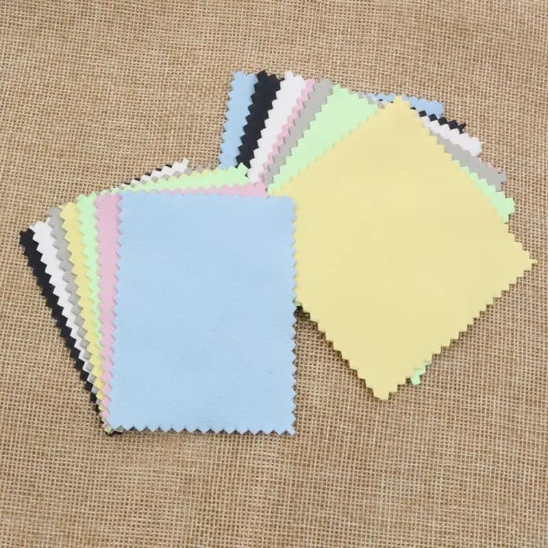 10 Pcs Reusable Microfiber Cleaning Cloths Lint Free Scratch Proof for Glasses Camera Lenses Laptop Screen Wipes