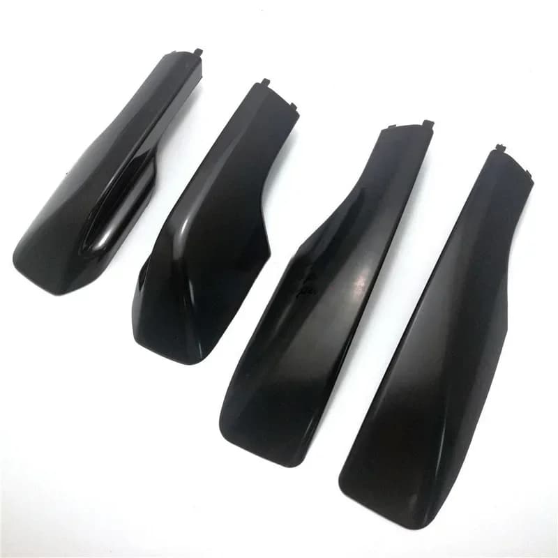 Per Toyota RAV4 XA30 2006-2012 4 pezzi Portapacchi Shell Copertura protettiva Anteriore Posteriore Nero Tetto Bagagli Bar Rail End Sostituzione