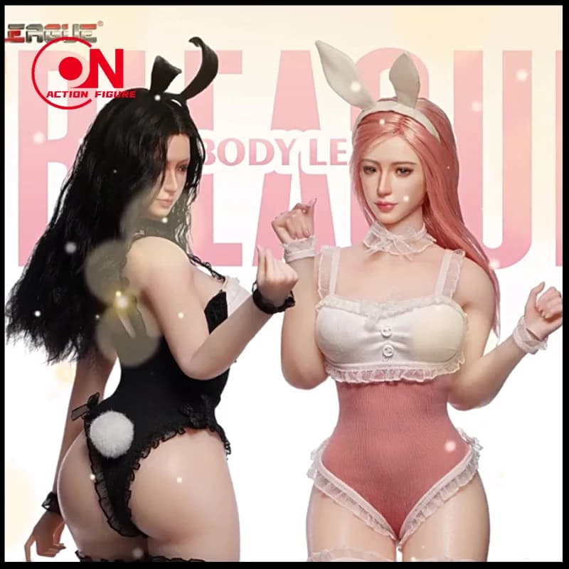2026 Q3 TBLeague SR-AD01&02 Set Corpo Action Figure Femminile 1/6 Scala con Occhi Mobili Senza Cuciture e Modello Coniglio da 12''