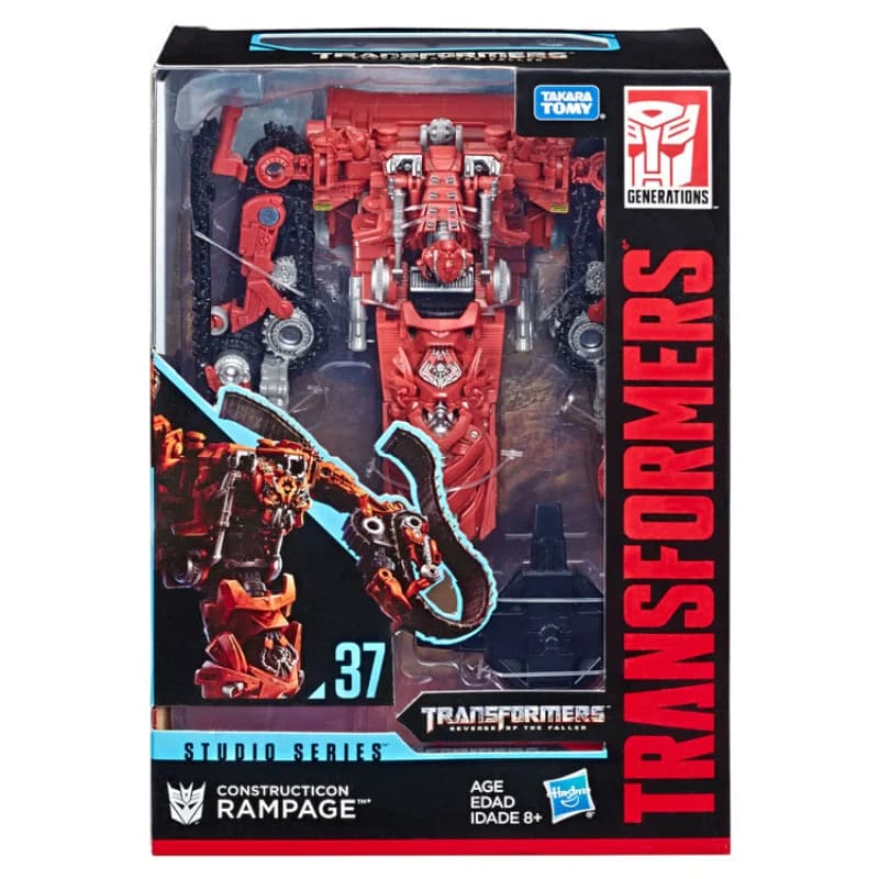 Disponibile - Action Figure da Collezione Transformers Studio Series Voyager Class V Class SS-37 SS37 RAMPAGE - Giocattoli per Ragazzi