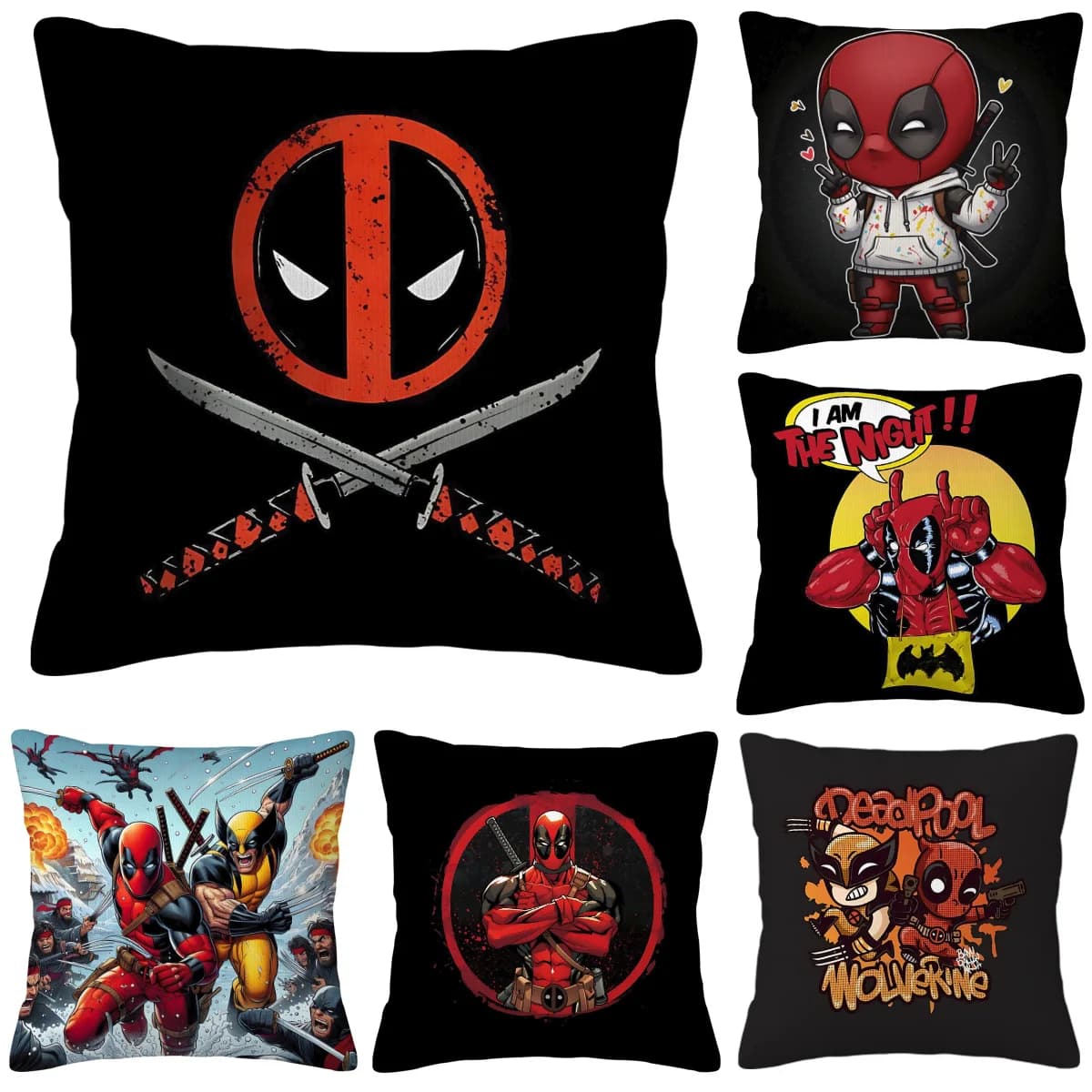 Deadpool Sojourn Decoration Pillow linings for sofa cushions Custom Gifts Federa decorative Anime Home
