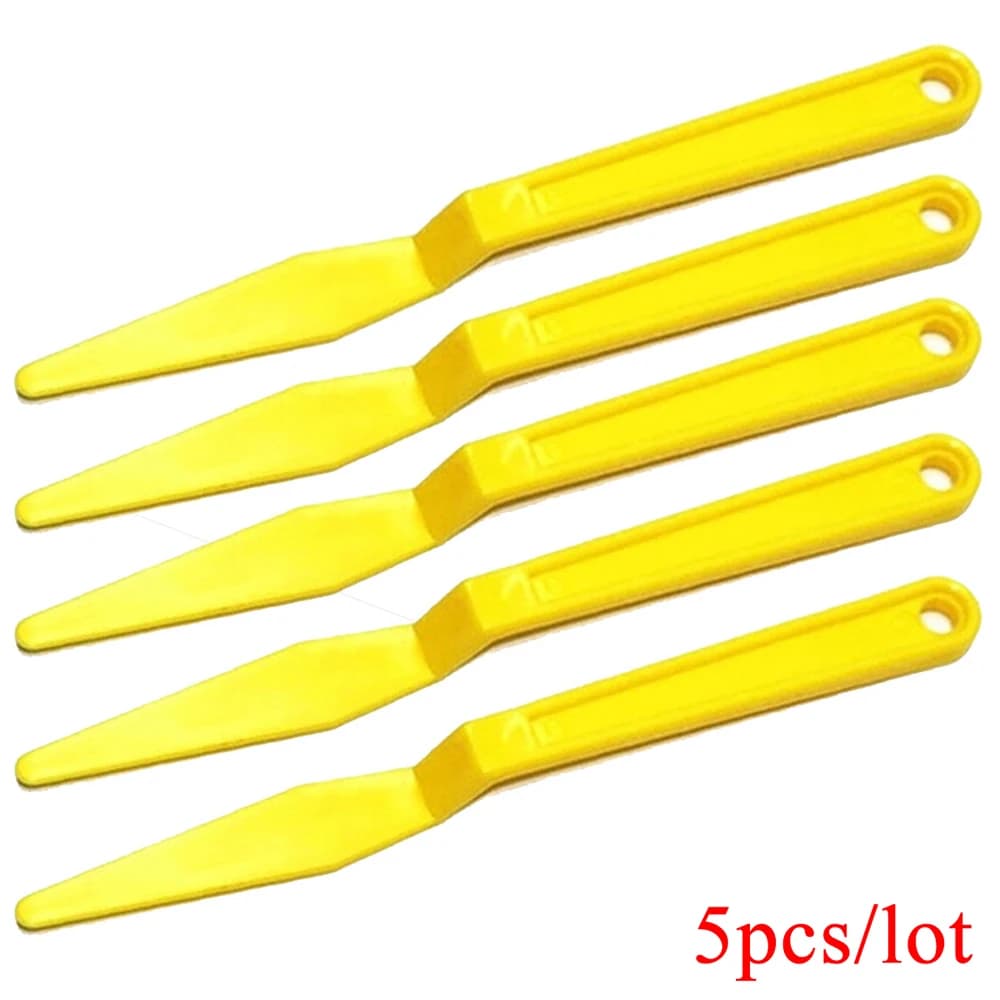 5Pcs Vinyl Film Car Wrap Corner Edge Stick Squeegee Set Car Accessories Carbon Fiber Sticker Wrapping Tool Window Tint 5A23