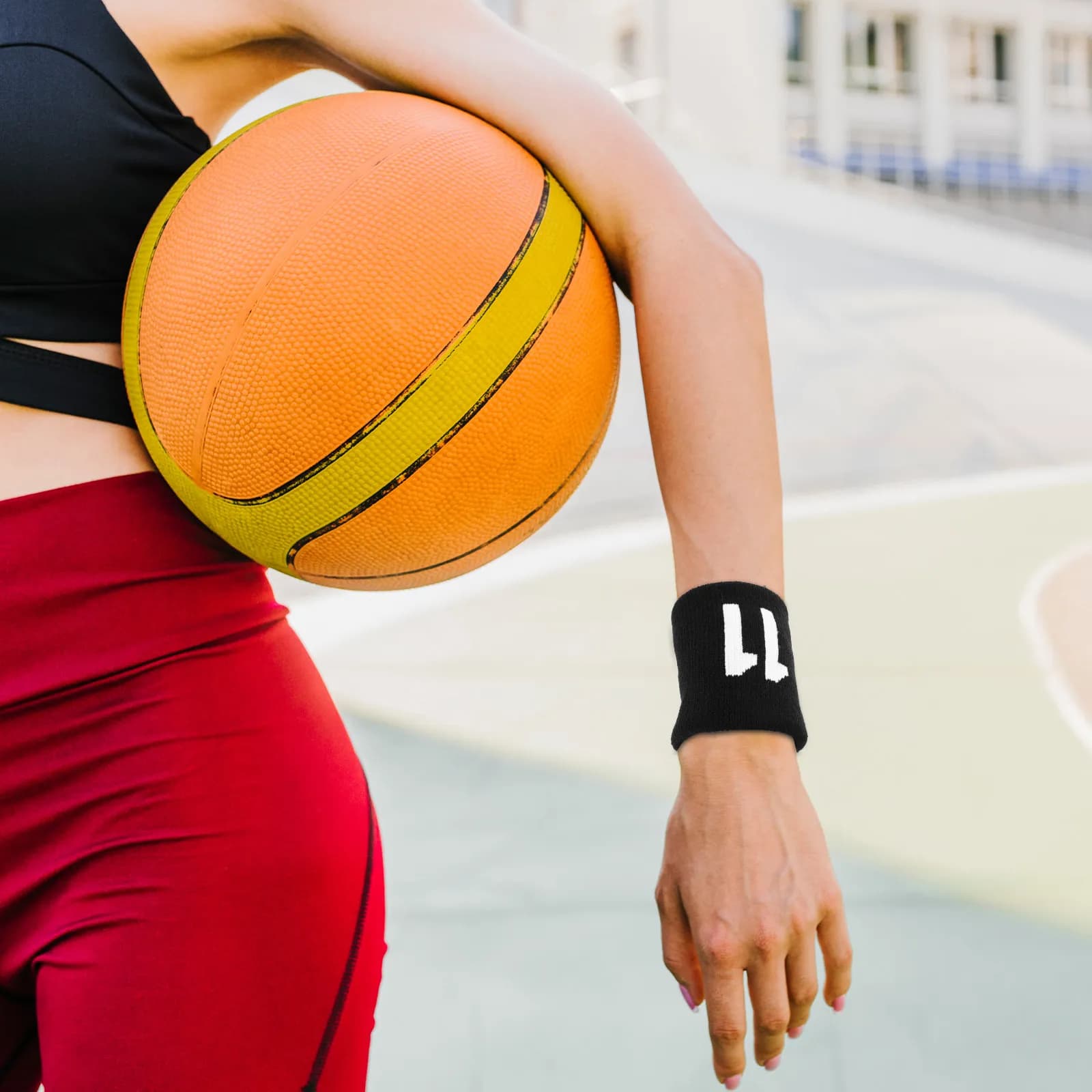 1 paio di supporti elastici per il polso in cotone, flessibili, per allenamento, tennis, basket, fitness, fascette antisudore, comodi