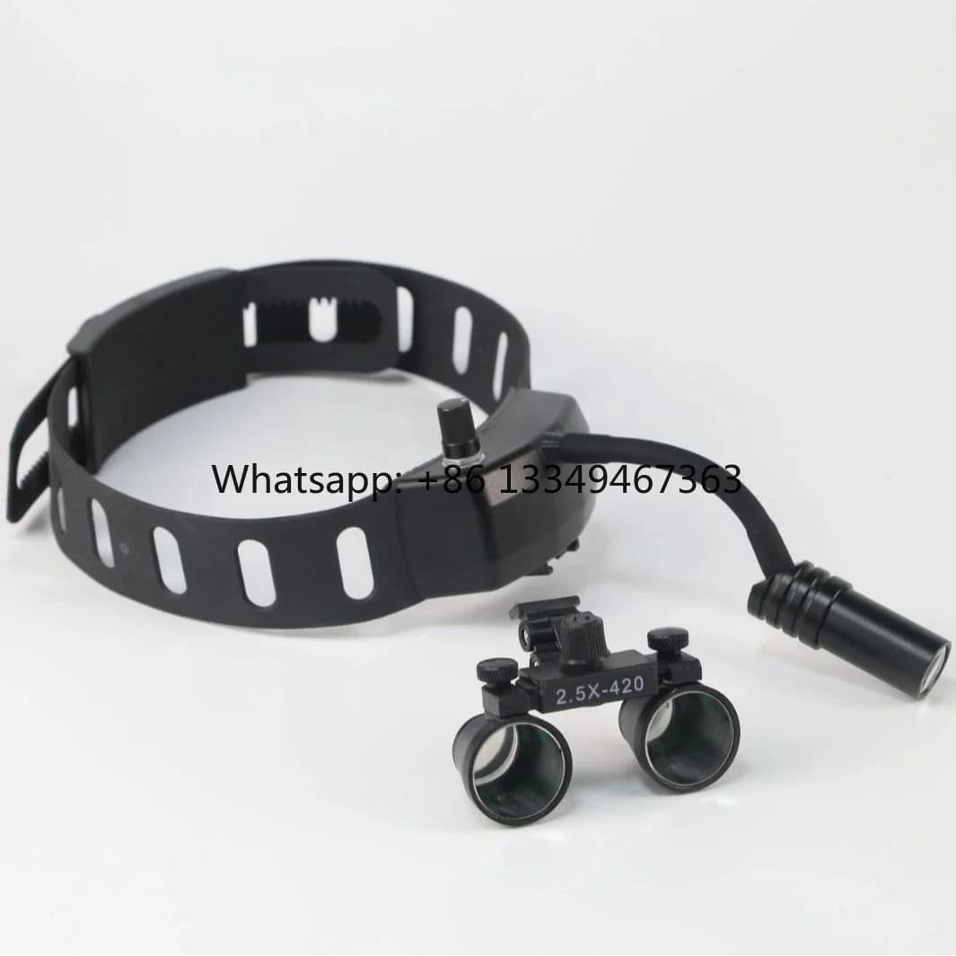 Dental Ear Nose and Throat Headlamp LED Headlamp Iron Clip Headlamp Head Mounted