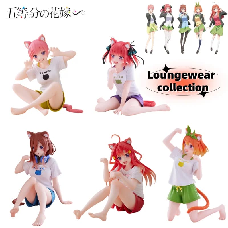 La Quintessenza Quintuplets Nakano Ichika Nakano Itsuki bidimensionale anime periferica loungewear serie ornamenti da tavolo