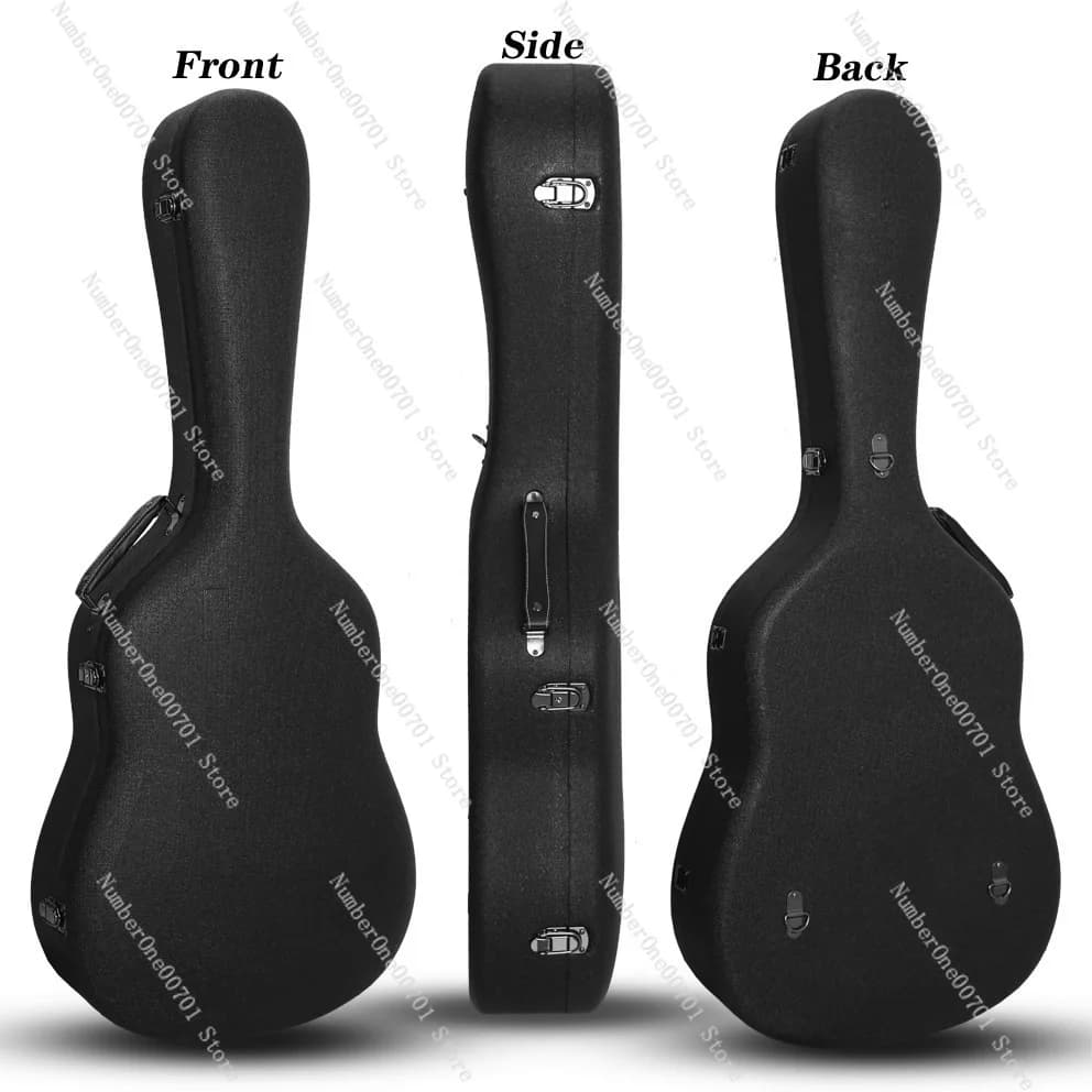 Custodia Rigida per Chitarra Acustica a Zaino - Custodia Impermeabile in EPP da 39/40/41 Pollici, Leggera e Resistente