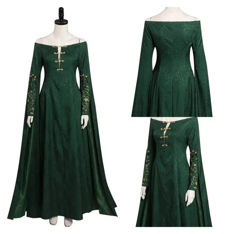Dragon Alicent Cos Hightower Cosplay Costume Dress Outfits Halloween Carnival Suit