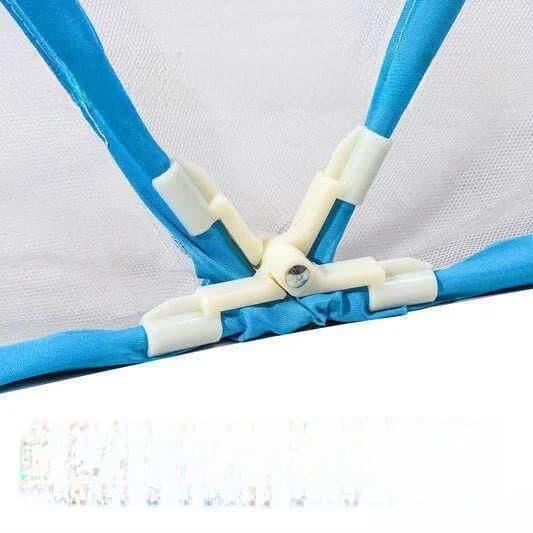 Mosquito net bed support, folding base, non-removable connection, essential for home, Fly Blue Valley model 2026