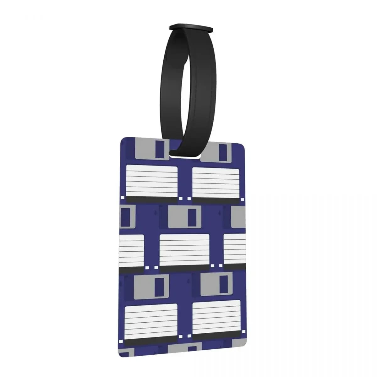 Etichette per bagagli con disco floppy Accessori per valigie Viaggi Simpatico bagaglio Etichetta per imbarco Porta etichette ID Nome Indirizzo