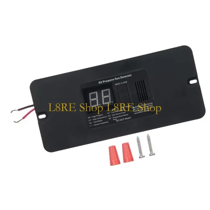 L8RE Multifunctional Stable Car Carbon Monoxide and Propane Detector with 800ppm Threshold and 9V-24V Compatibility