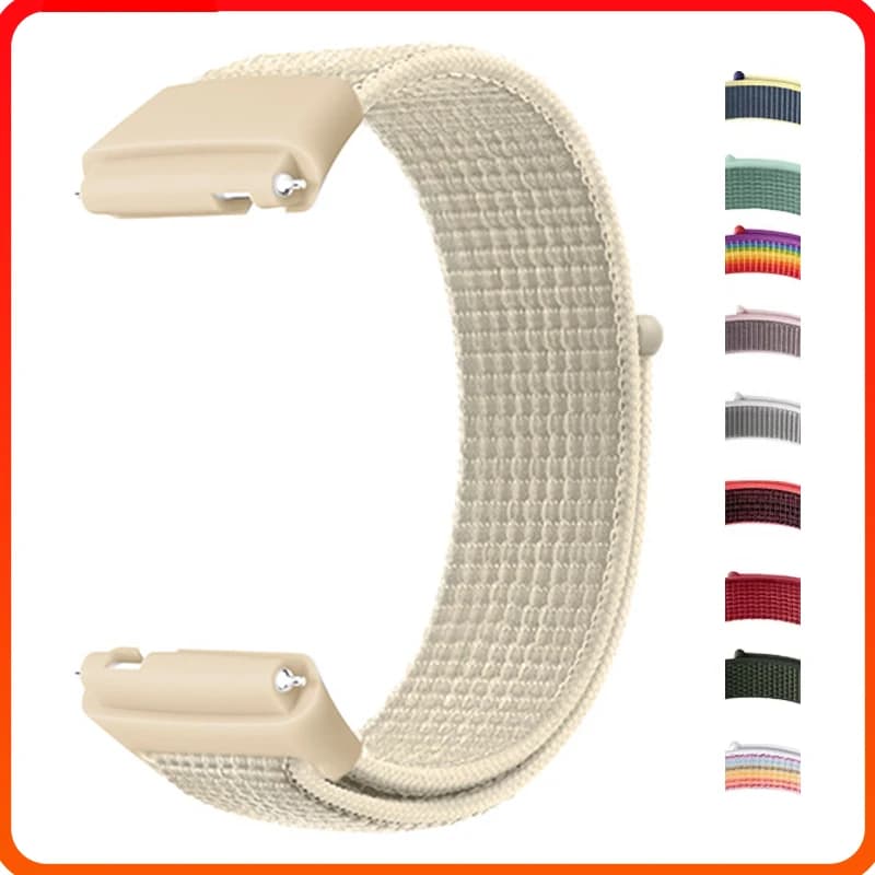 Original Nylon Ring for Xiaomi Redmi Watch 3 Active Straps Sports Accessories Breathable Replacement Correct for Redmi 3 Lite Strap