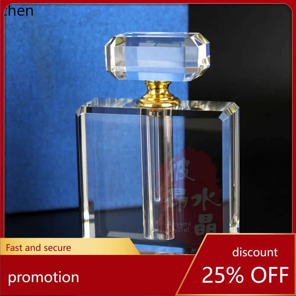 HXL Creative Perfume Crystal Essential Oil Bottle Contenitore decorativo fatto a mano per la decorazione della tavola da toeletta