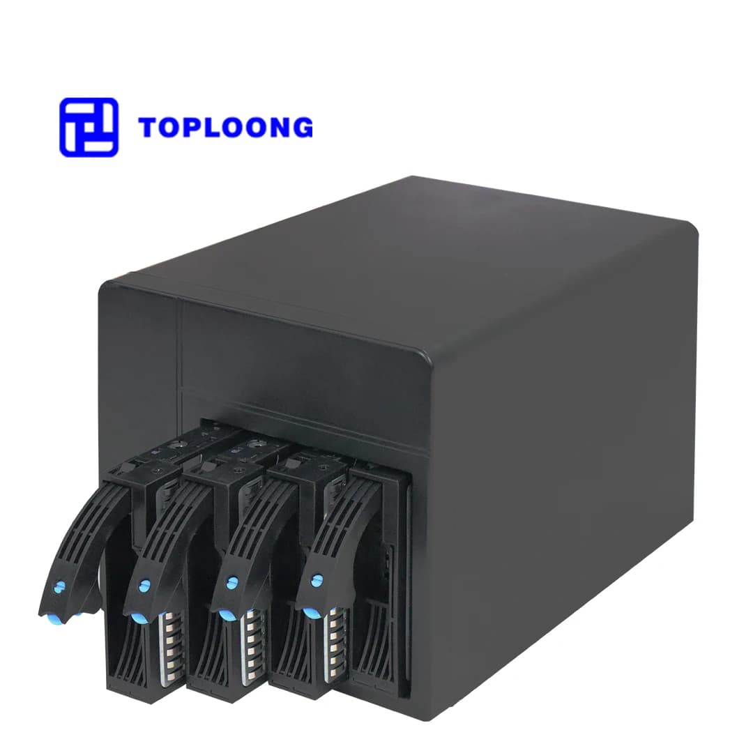 Server di archiviazione attaccato alla rete domestica Nas completo personalizzato con scheda principale mini Itx 1u 150w Flex Psu e SSD 16g