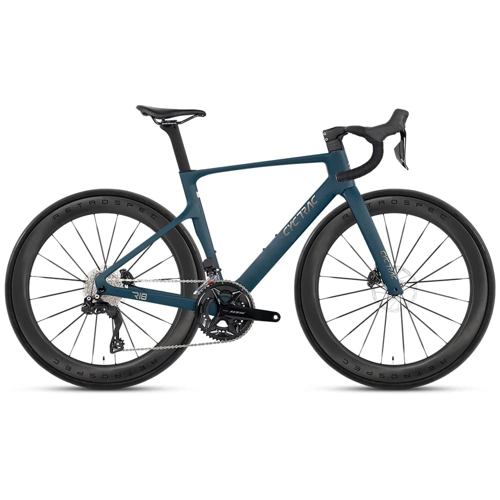 *TWITTER Newest Style R18 Racing Full Carbon Light Weight Road Bike With R7170-24S Wireless Di2 Electric Disc Brake Racing Bike
