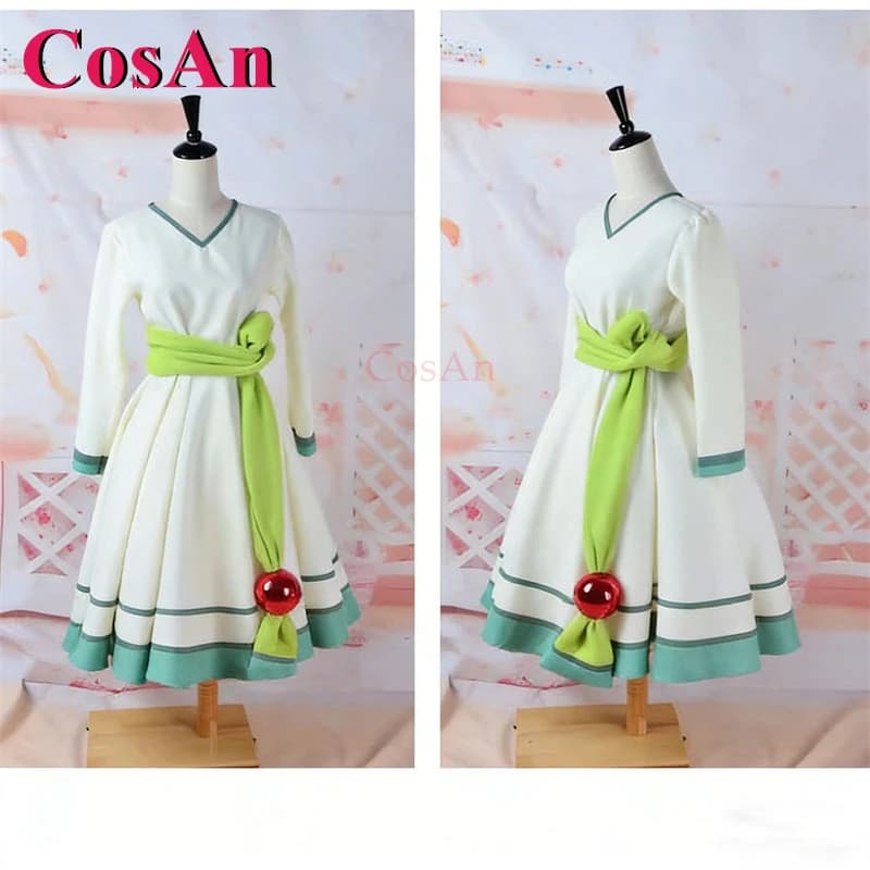 CosAn Anime Spice And Wolf Holo Costumi Cosplay Abito Elegante e Dolce Uniforme da Donna per Feste di Halloween Abbigliamento per Giochi di Ruolo XS-XXL Nuovo