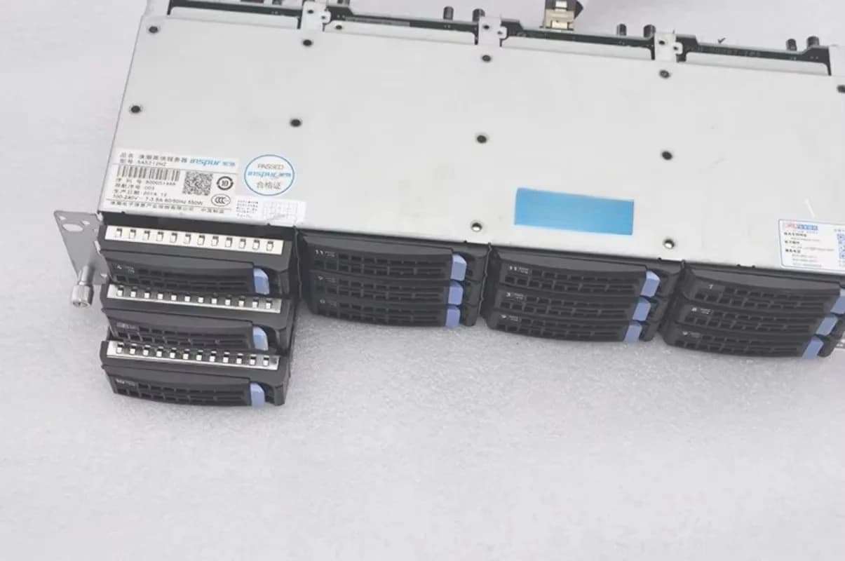 Rack Hot Swap CDN Synology nero NAS da 12 Gb per serie SAS, rack per disco rigido da 6 Gb a 12 dischi da 3,5 pollici,