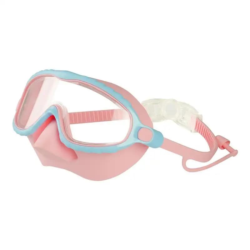 Glasses with nose cover Sub glasses Anti-fog without leaks Waterproof clear snorkeling glasses Children equipment 4 to 16 years old