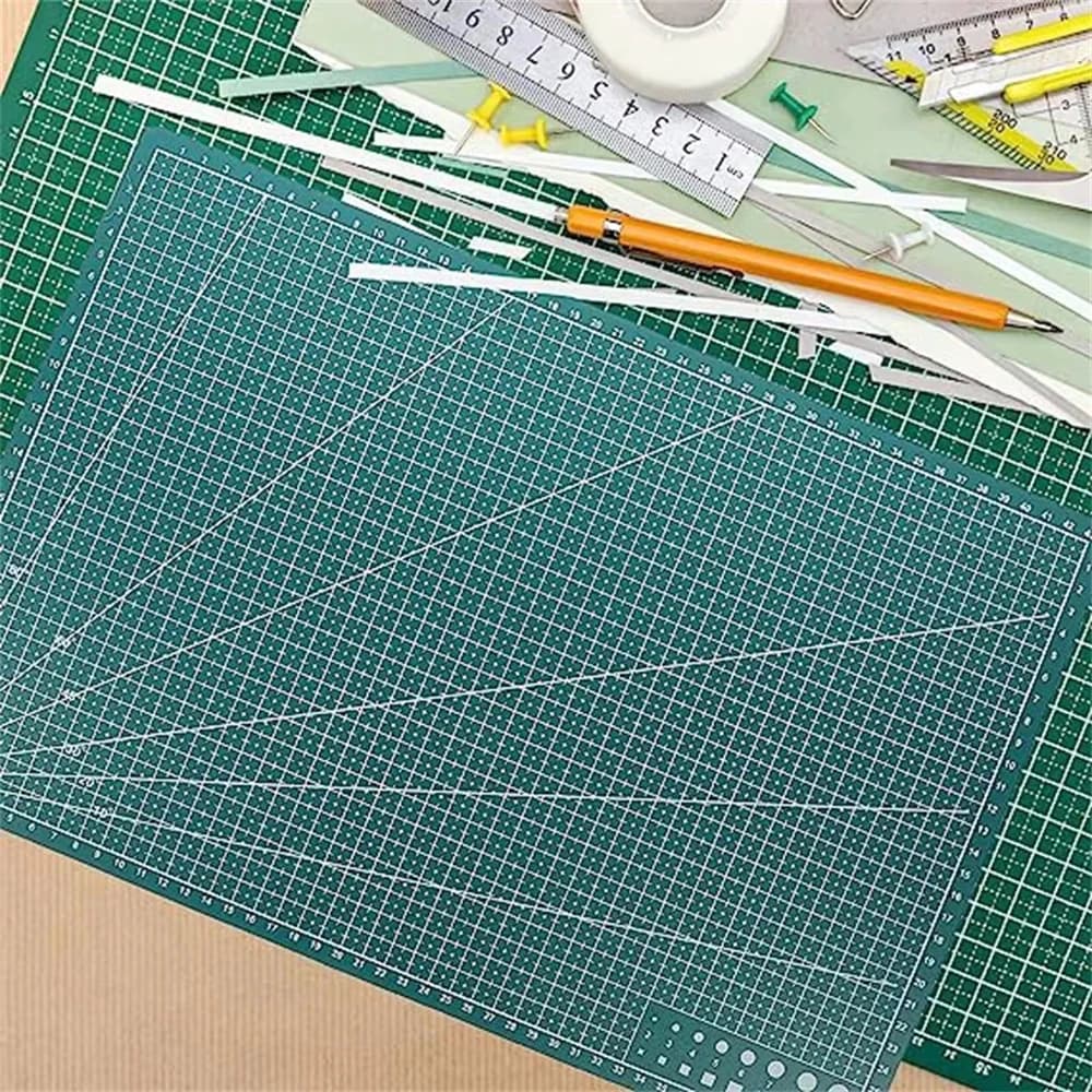 Tagliere A3/A4 Grid line Self-generating cutter Craft paper Multicolor double-sided table cutter