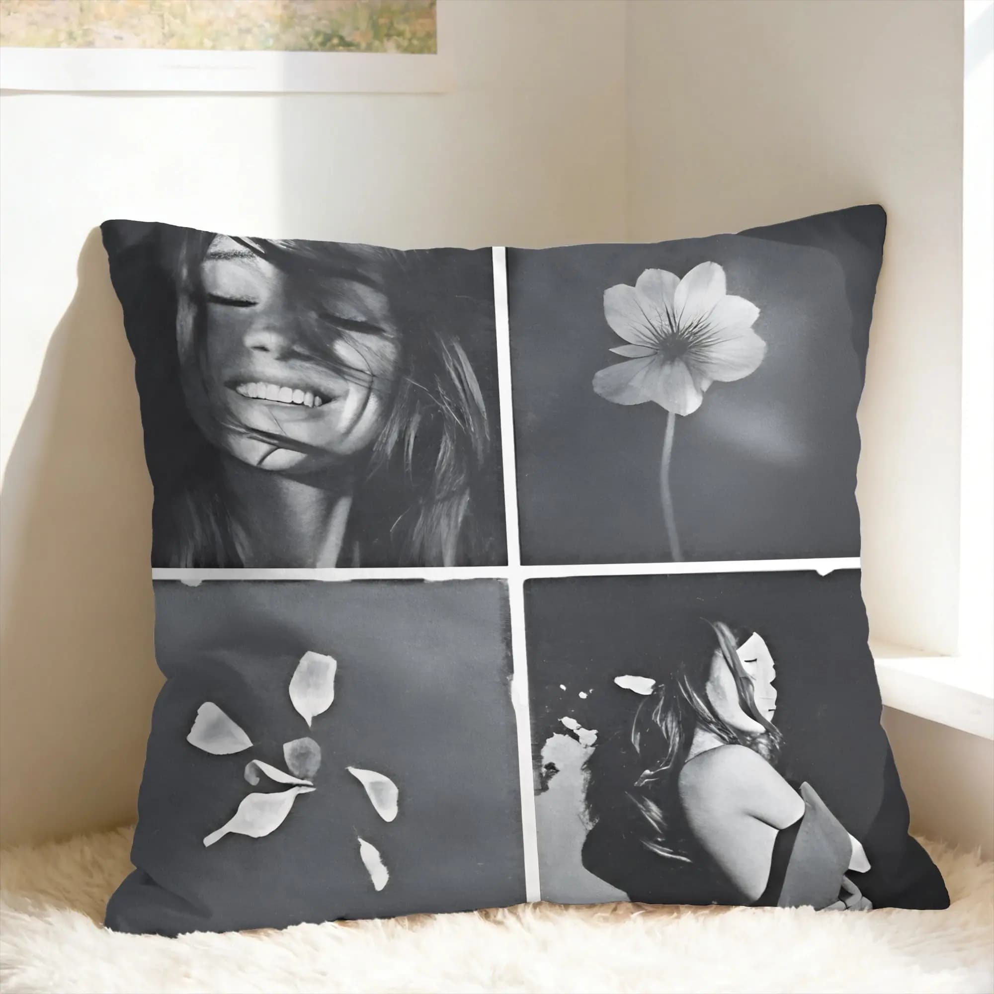 A-Ariana G-Grande Nuovo Album Petal Merch 2026 Federa per Cuscino Moderna per Divano Arredamento Casa Morbida Federa Regalo di Compleanno