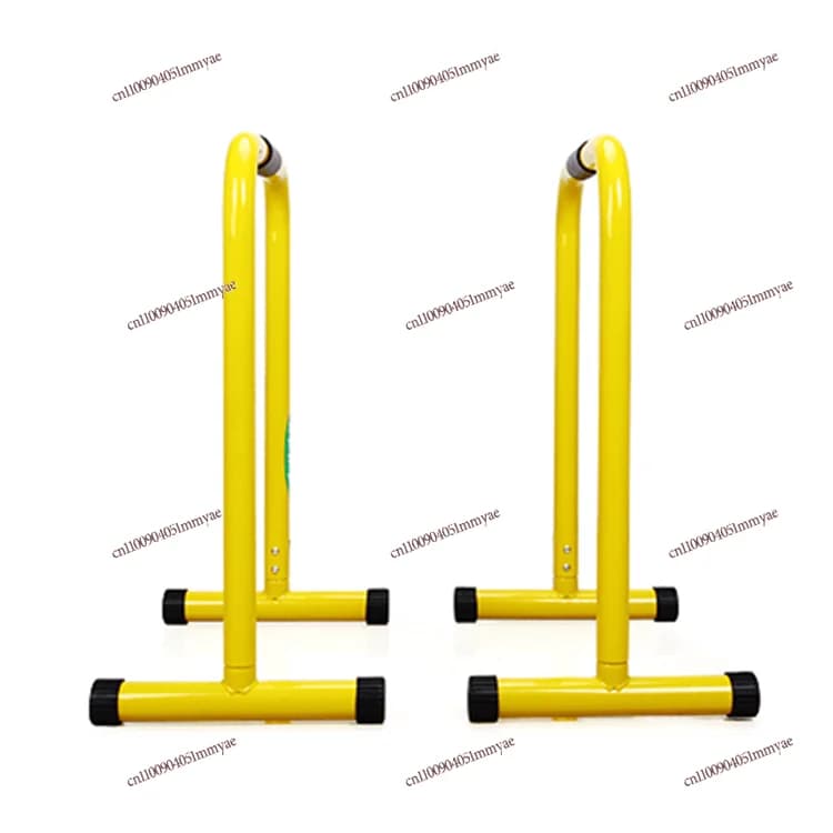 Home Fitness Equipment for Interior: Parallel Bar for Flessions and Extensions, Russian Station for Tractions, Double Exterior Bar
