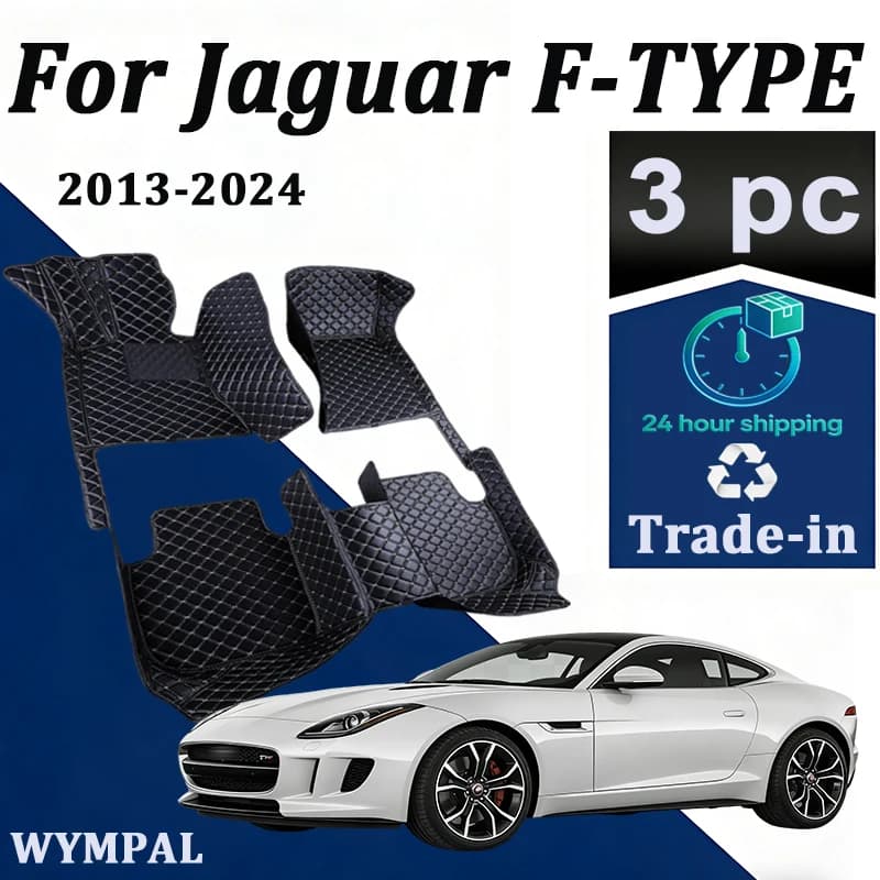 Car mats for Jaguar F-TYPE 2024 2023 2022 2021 2020 2019 2018 2017 2016 2014 2013 Car mats Foot mats accessories