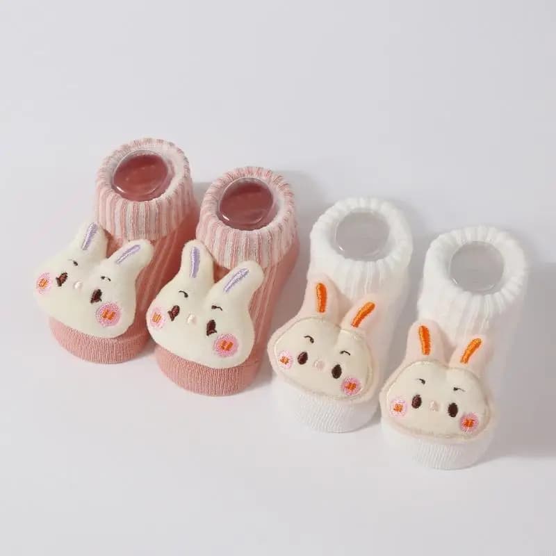 Calzini in cotone traspirante Calzini alla caviglia per bambini con calzini invernali per bambole cartone animato per neonati