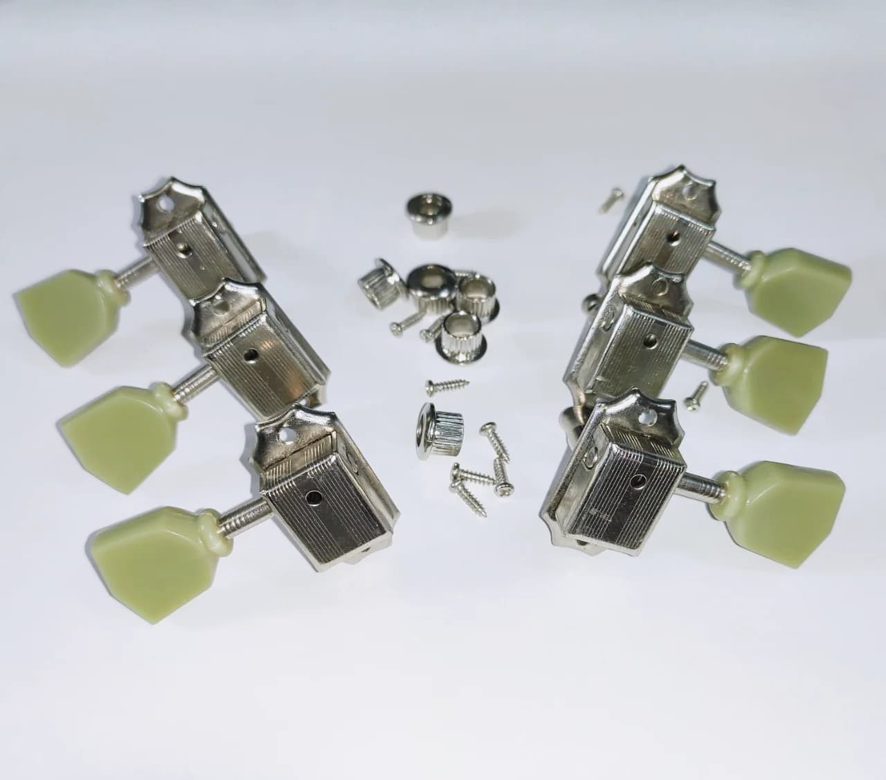 Manopola per accessori per chitarra classica folk Ukulele imitazione giada