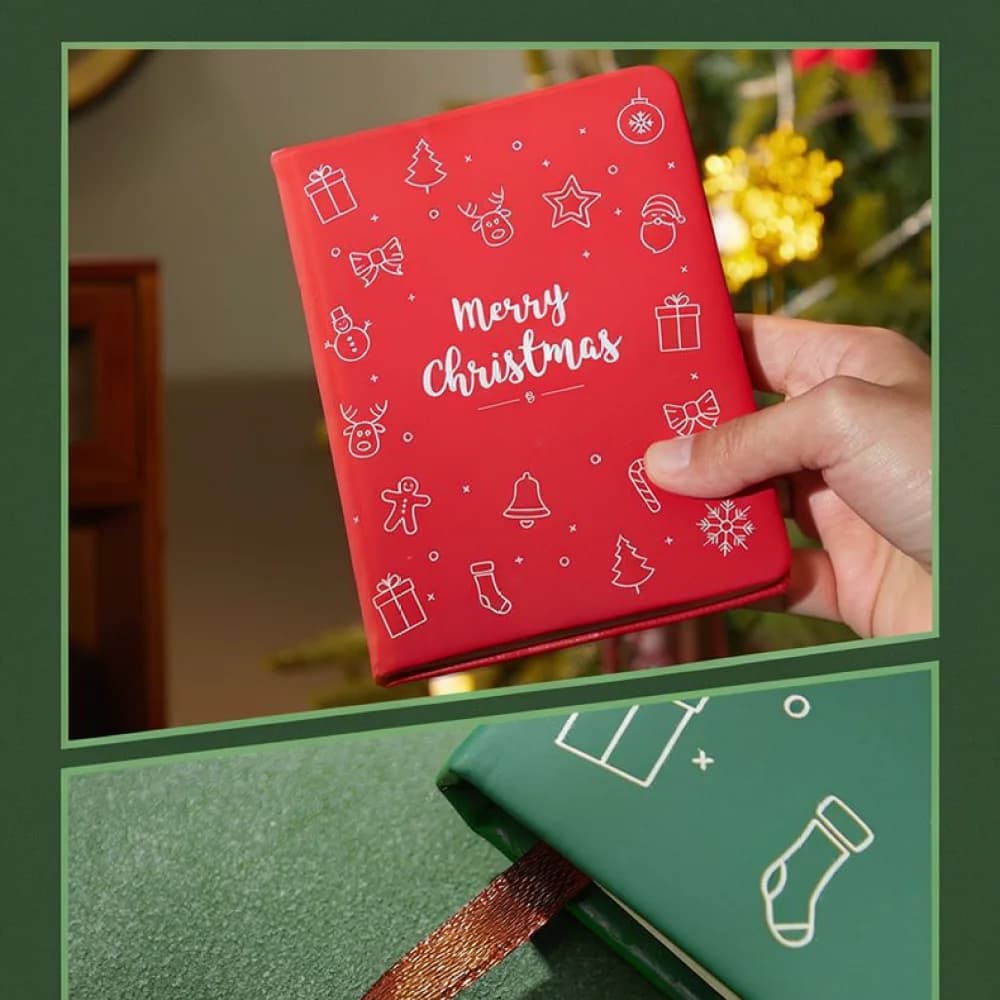 Cute B6 Writing Notebook Christmas Journal Planner Student Stationery Agenda Daily Record Book School Supplies