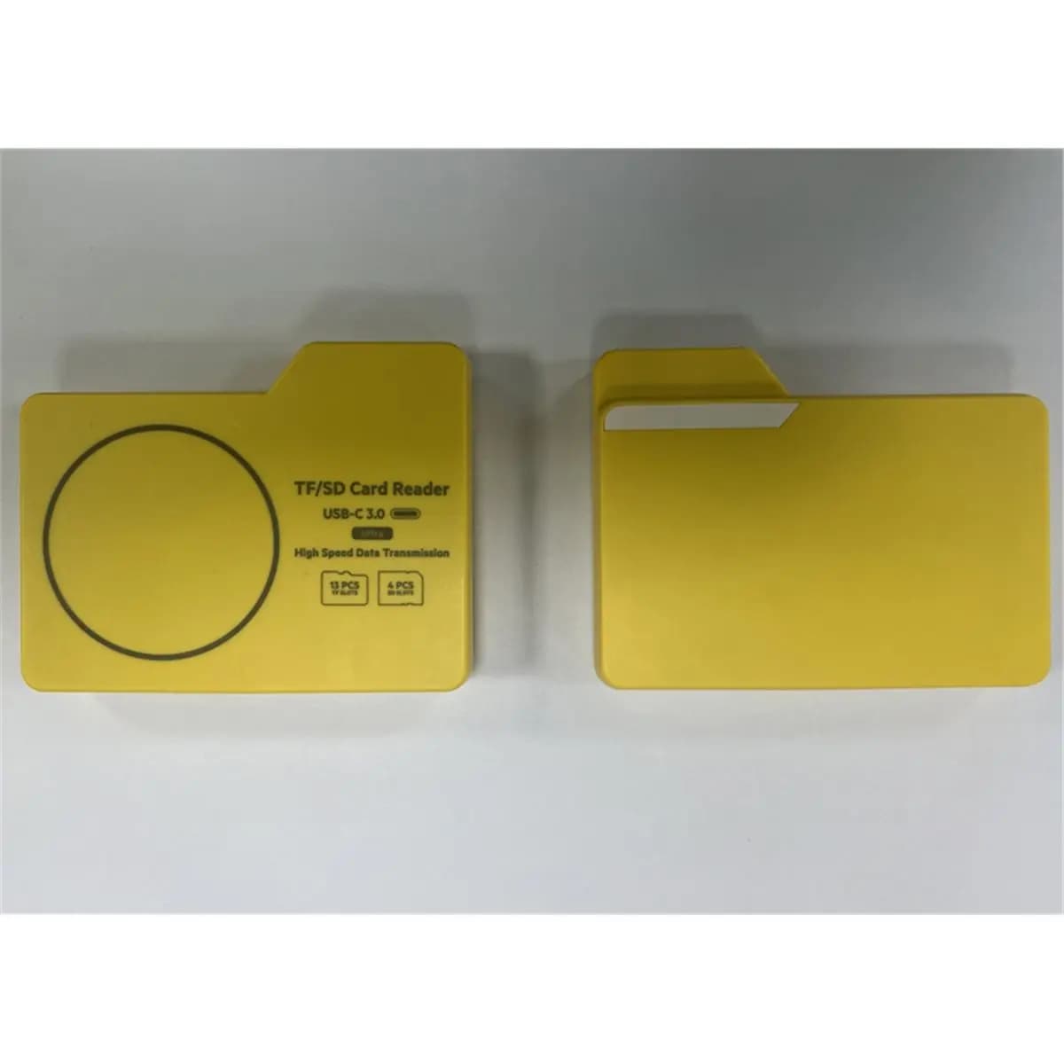 ▶○【On Sale】SD Memory Card Reader 4 Cards Simultaneously Read and Write with 15 Slots Folder-Styled Storage Case Type-C Compatibl