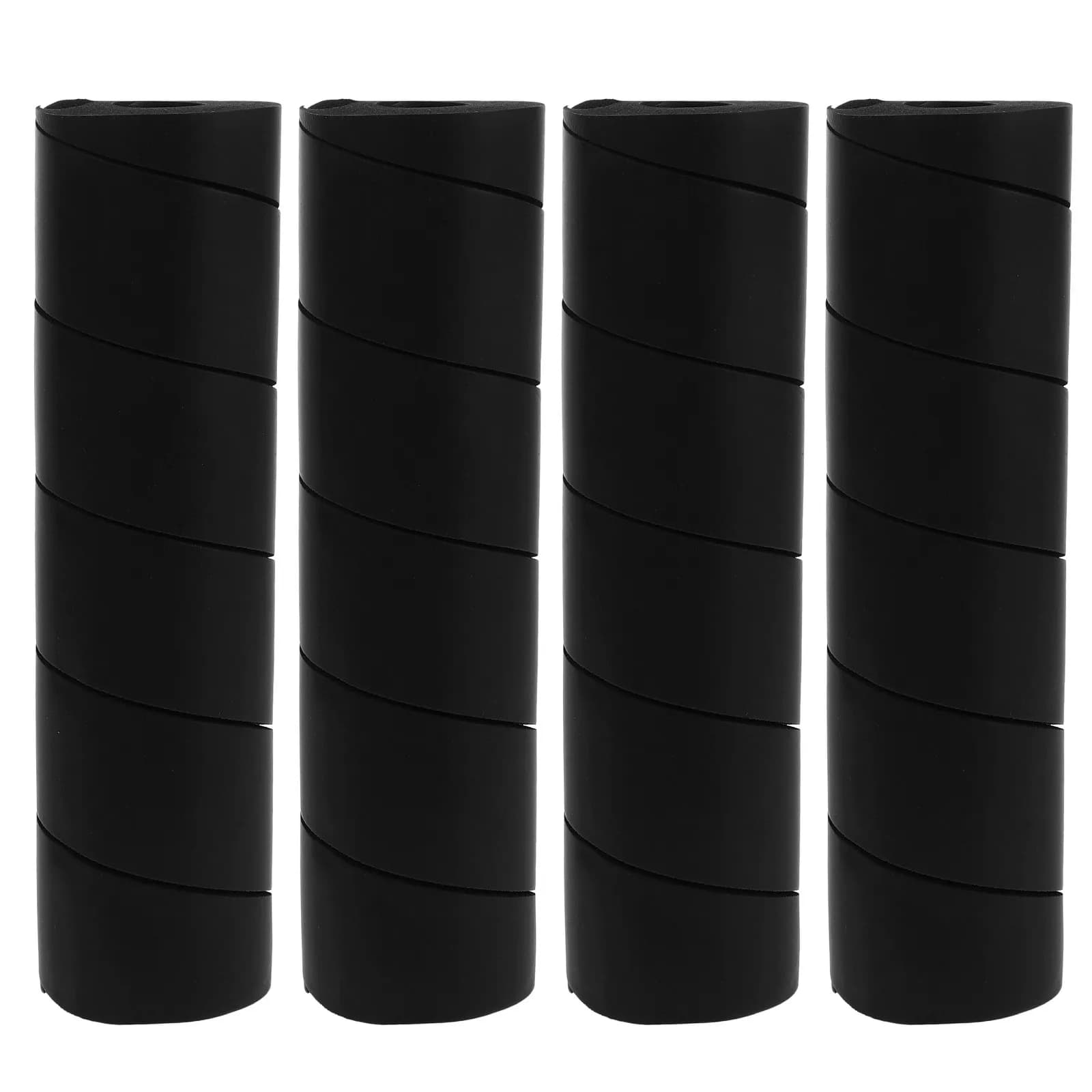 4Pcs Bed Frame Leg Protectors Reusable Foam Furniture Leg Socks Cushioned Floor Protectors for Chairs Sofas Tables Home