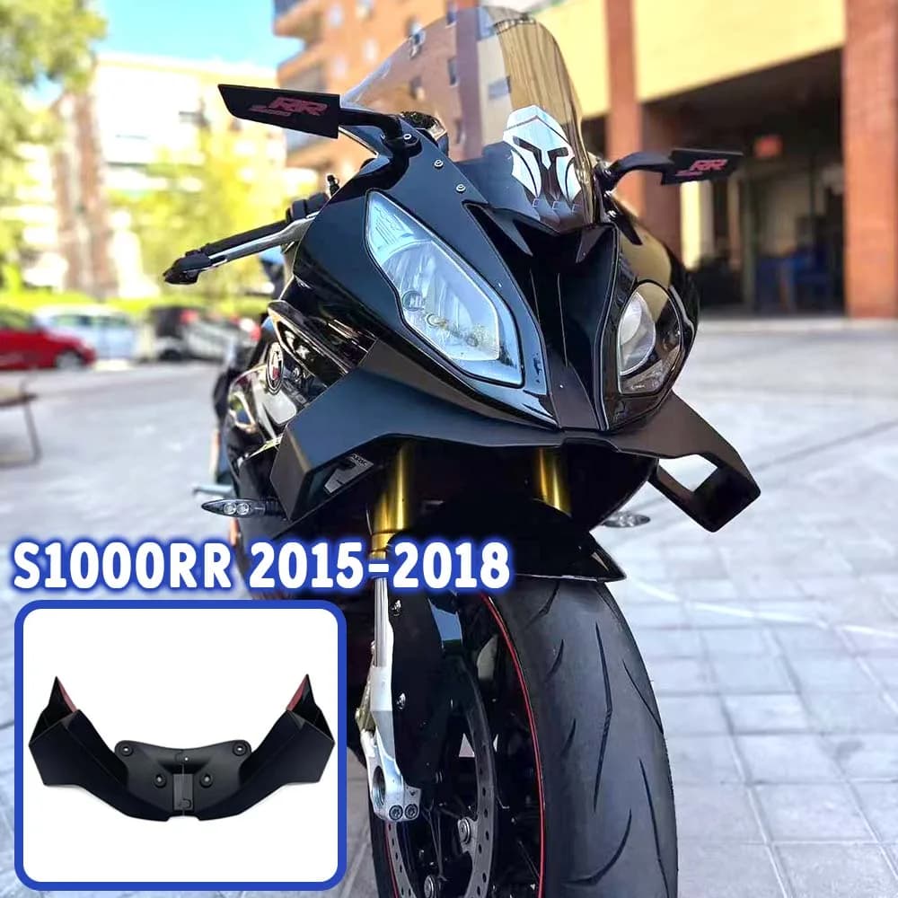 Per BMW S1000RR 2015 2016 2017 2018 Alette Aerodinamiche Moto GP Spoiler Anteriori Naked Sportivi Deflettori Aerodinamici