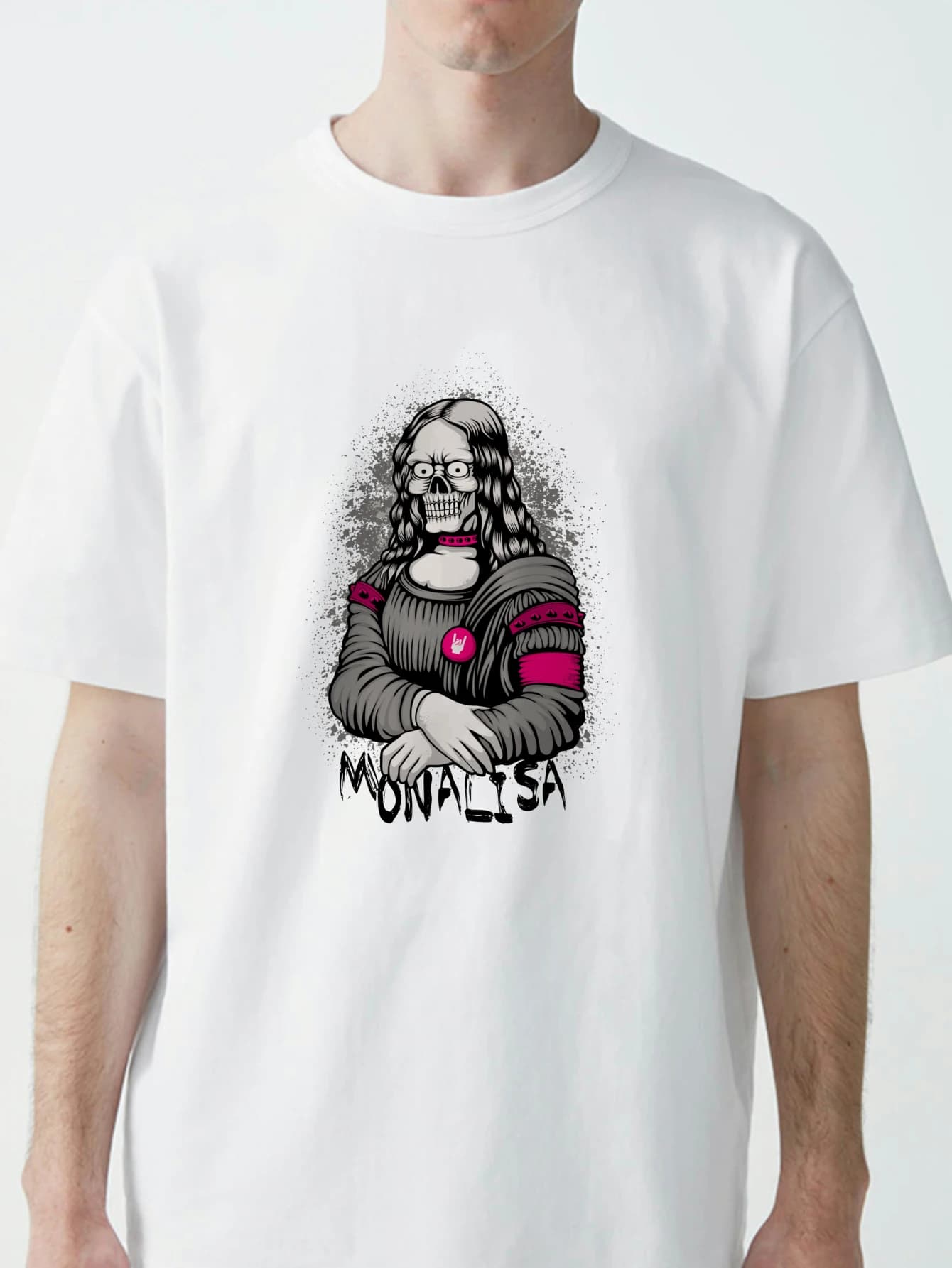 T-shirt da uomo 2025 Nuova collezione Abbigliamento uomo T-shirt basic divertenti sportive Tinta unita Top Y2k 100% cotone T-shirt estiva stampata y2k
