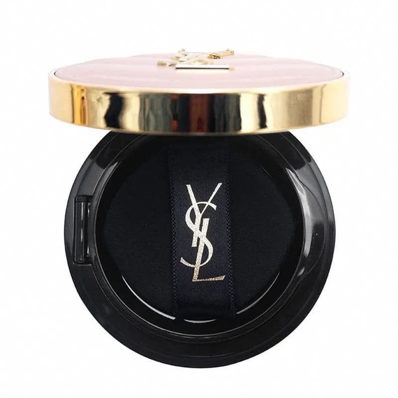 YSL Touche Eclat Glow Pact Cushion Foundation B10 B20 12g Lunga Durata Idratante Illuminante Copertura Impeccabile Pelle Radiosa