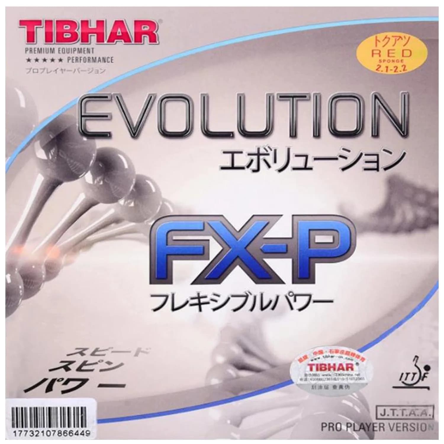 Origianl Tibhar EVOLUTION FX-P ping pong rubber raquette ping pong sports rack fastener