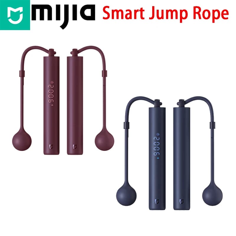 Xiaomi Mijia Smart Jump Rope Bluetooth5.0 Digital Counter APP Control Calculator for Sports Fitness Exercises Losing Weight