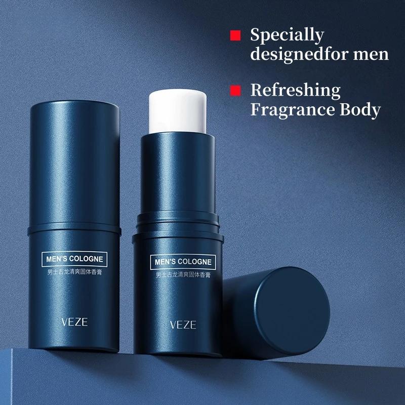 Men's Solid Perfume Fanzhen - Light and fresh fragrance, usable all over the body, portable stick design, convenient for travel