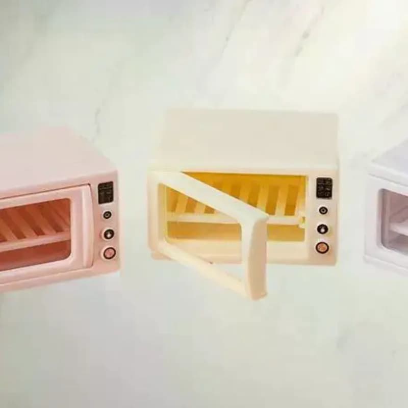 Modellini in Miniatura 1/12 per Casa delle Bambole: Friggitrice, Distributore di Bevande, Forno, Cuociriso e Altri Accessori