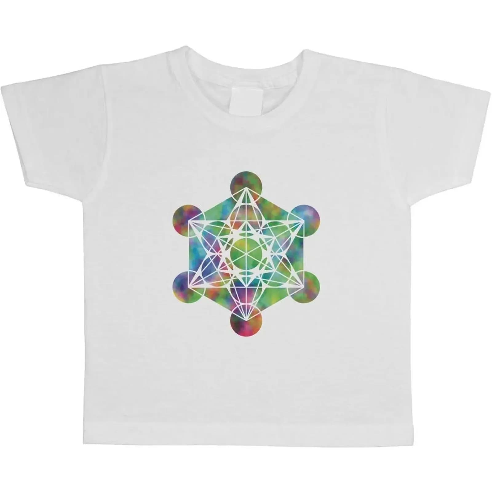 Kinder T Shirt Baumwolle quot Bunte Geometrie TS063862 vintage Washed homme fashion Stretched Breathable Casual Slightly