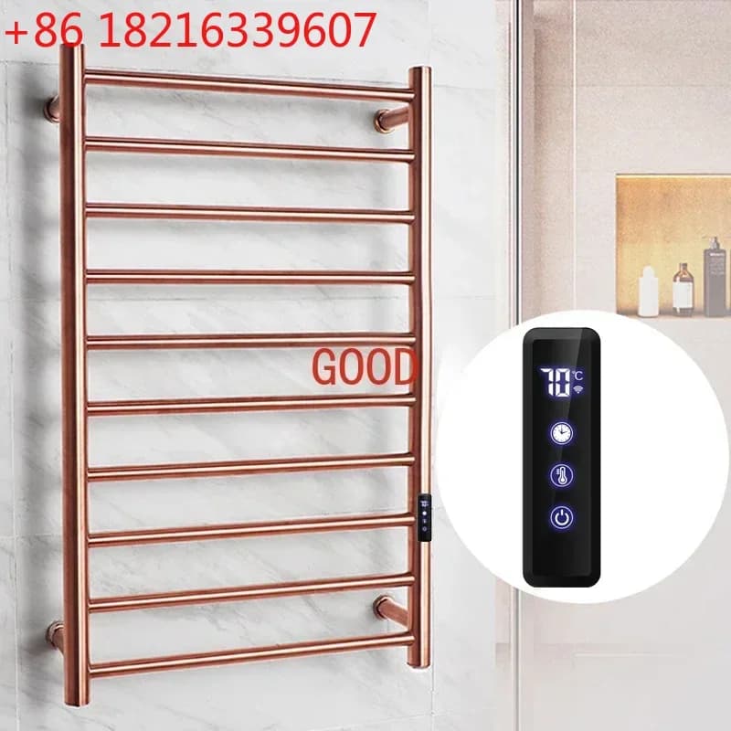 TAO 500*800*120(mm) Portasciugamani Elettrico in Acciaio Inox 304 50 ° Scaldasalviette Elettrico a Temperatura Costante C+5, Asciugatura Rapida, 110V/220V