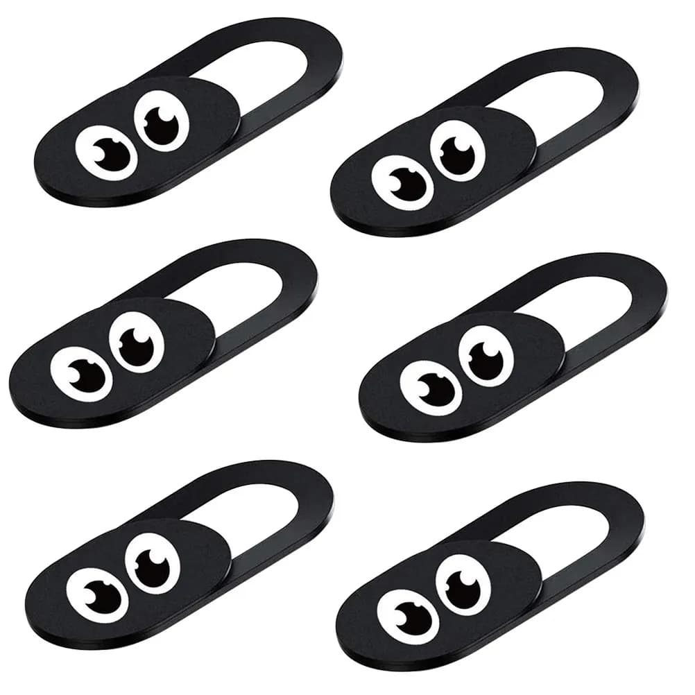 6 Pezzi Copri Webcam per Laptop, Notebook, Telefono, Tablet, Protezione Anti-Spia Sottile e Leggera per la Privacy della Fotocamera