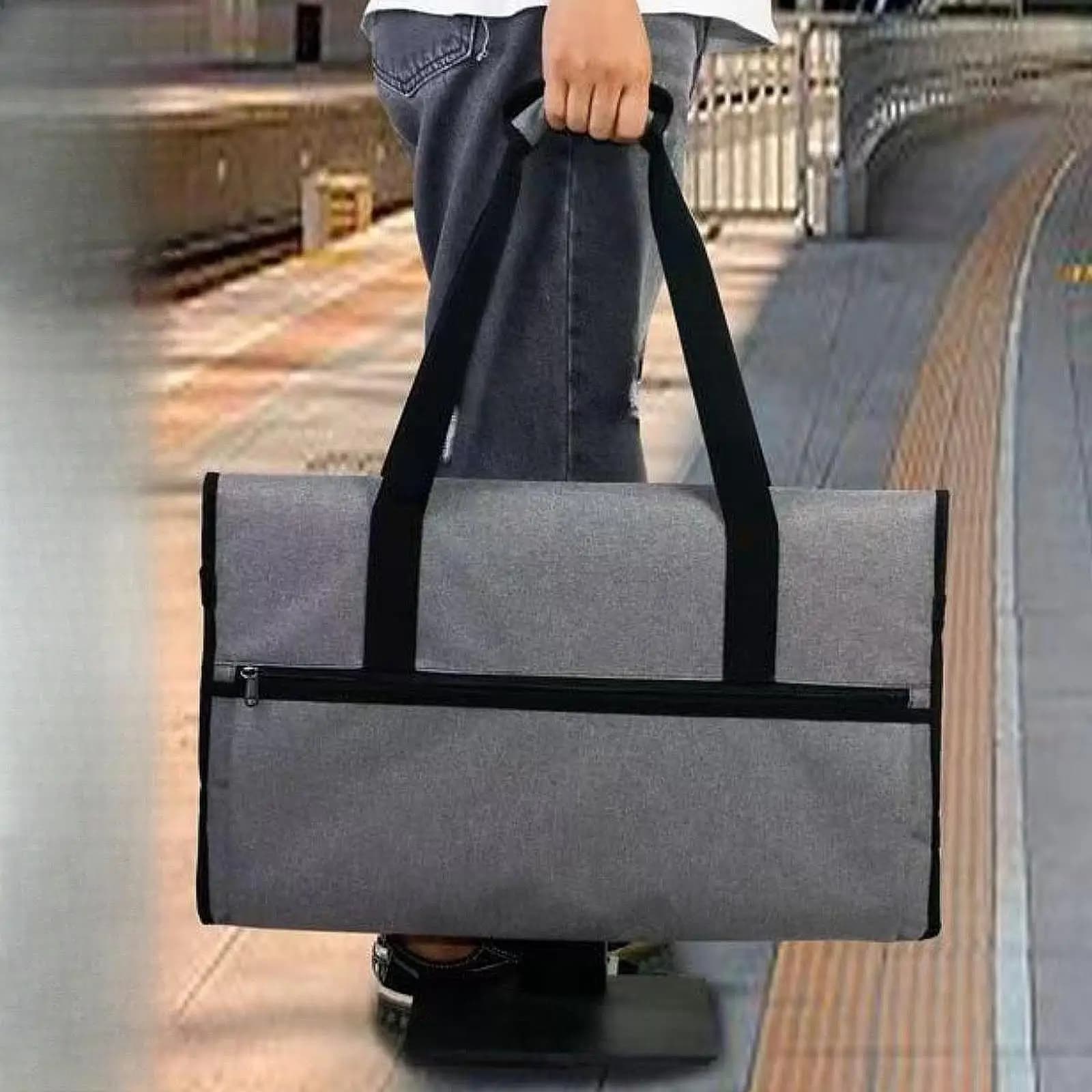 Borsa da Viaggio per Computer Portatile da 34 Pollici, Leggera e Professionale per Ufficio, Scuola e Viaggi
