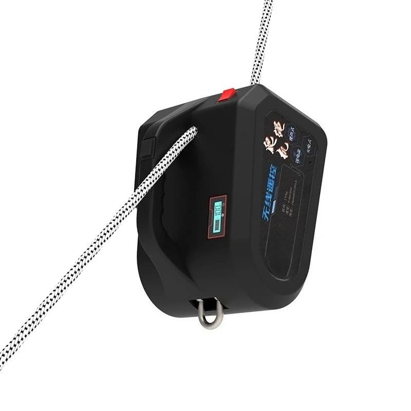 "Electric Rope Ascender - Cordless Lithium-Powered Climber for HVAC Installation & Industrial Lifting"